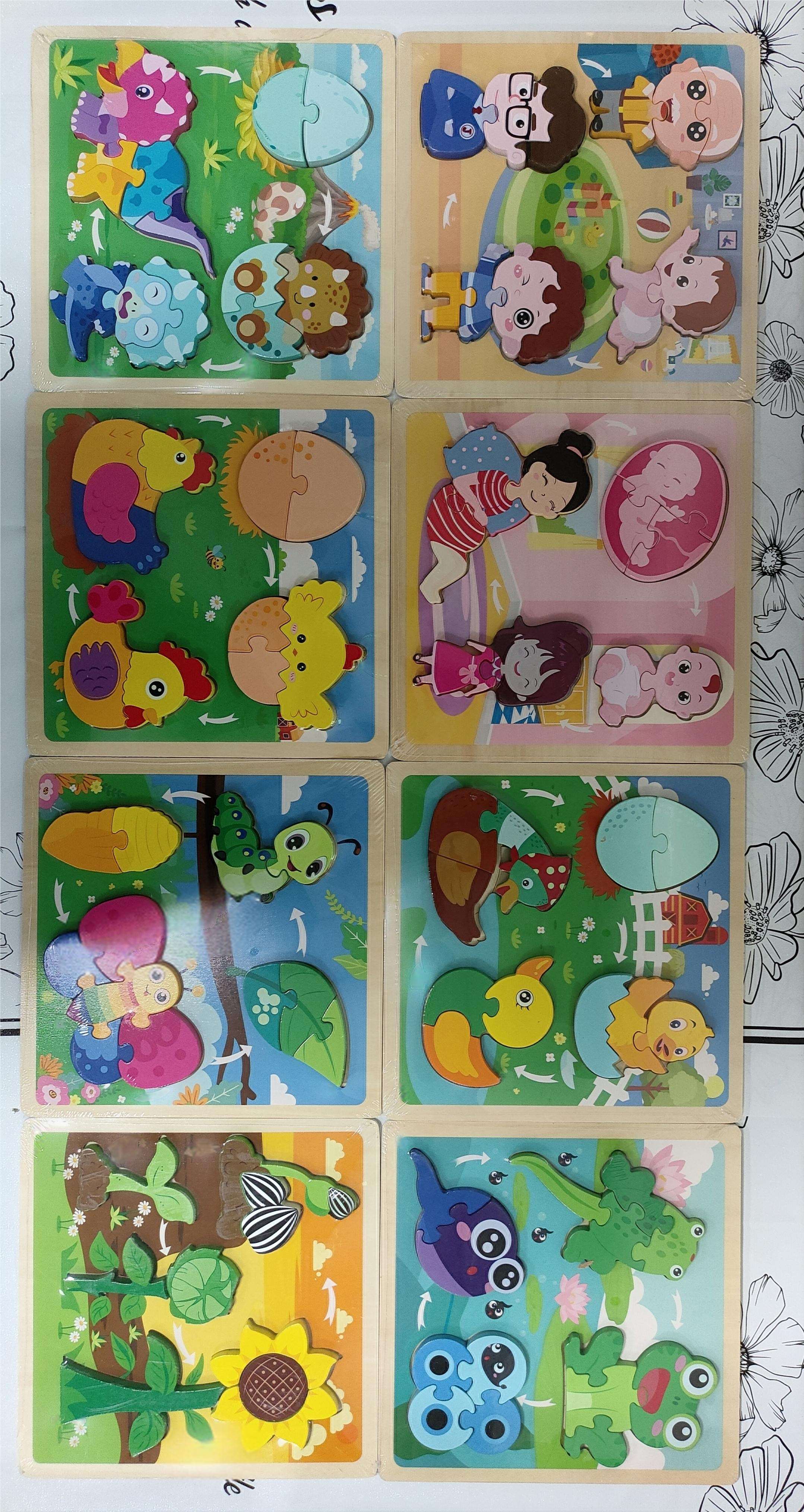 Деревянные гвоздики, 11 шт.