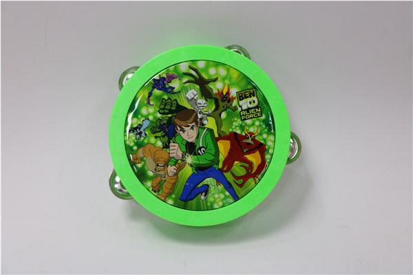 Бубен детский BEN10, музыкальный инструмент
