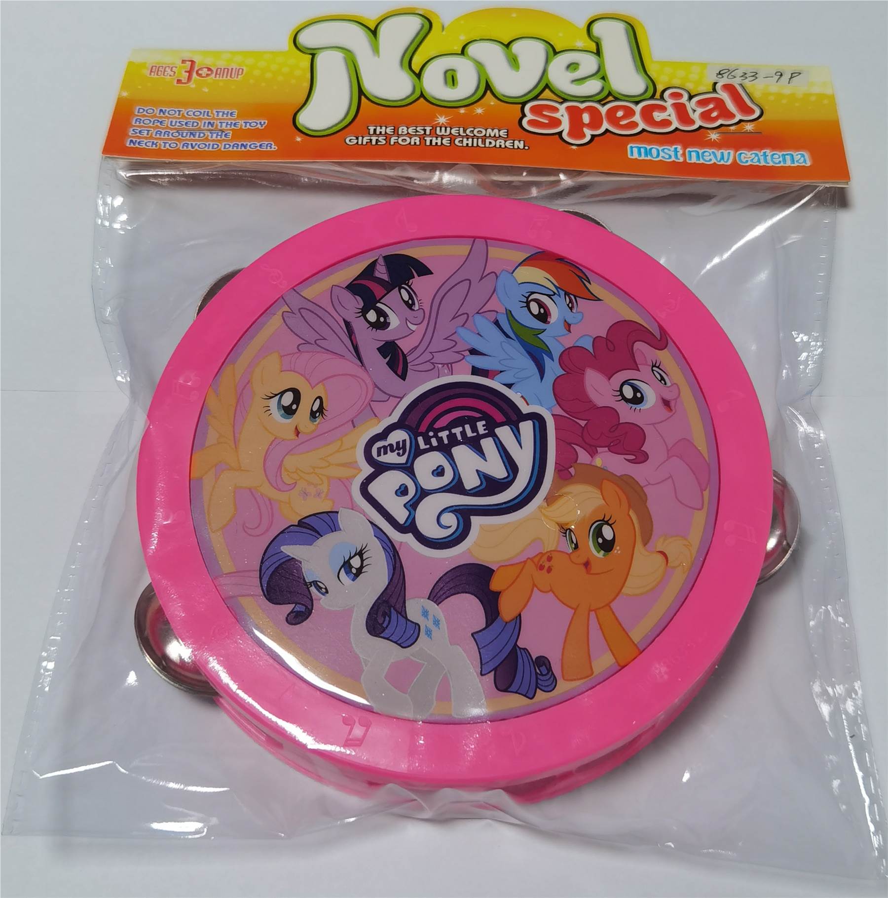 Бубен детский Baoli Pony Tambourine