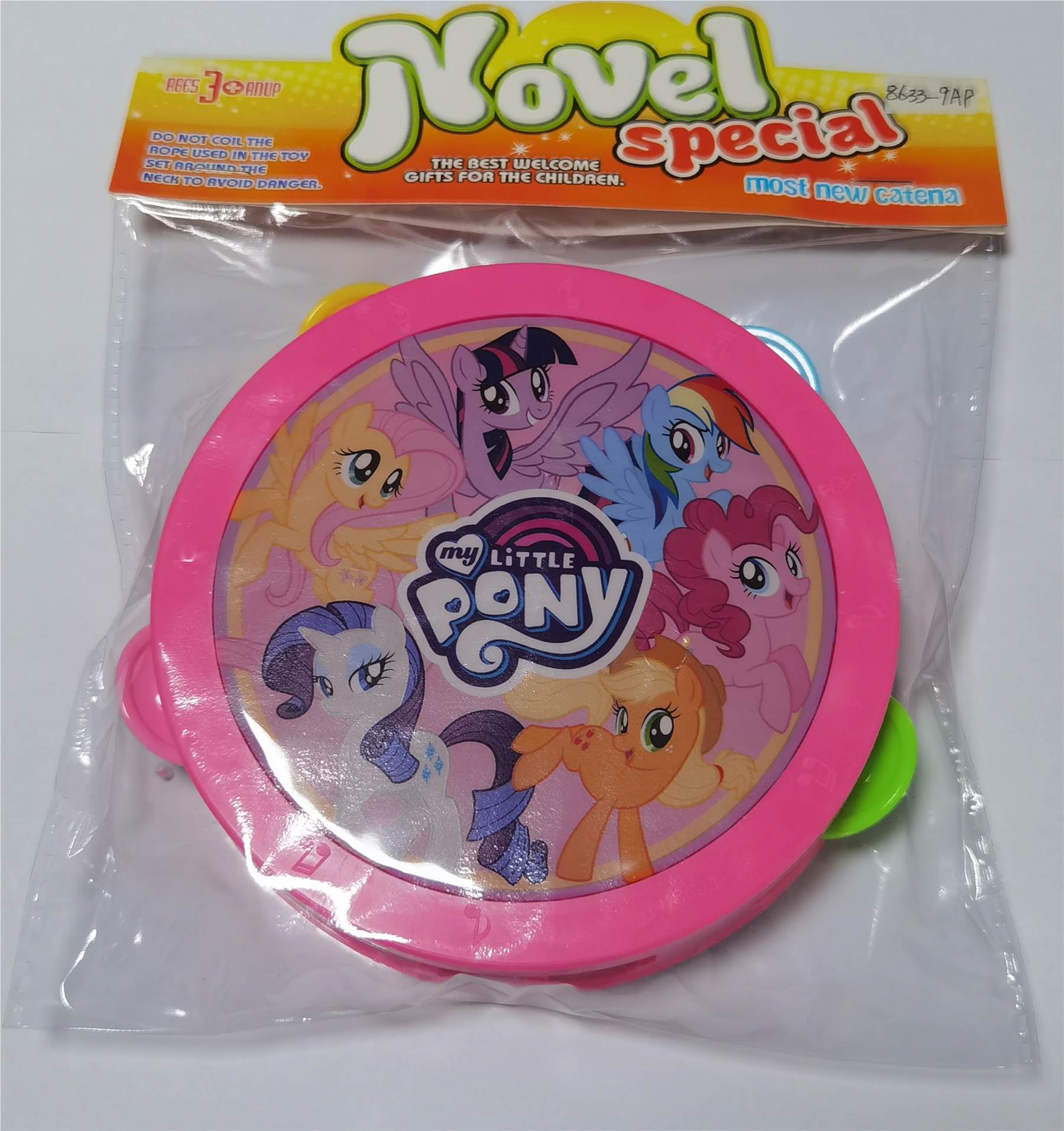 Бубен детский Baoli Pony Tambourine