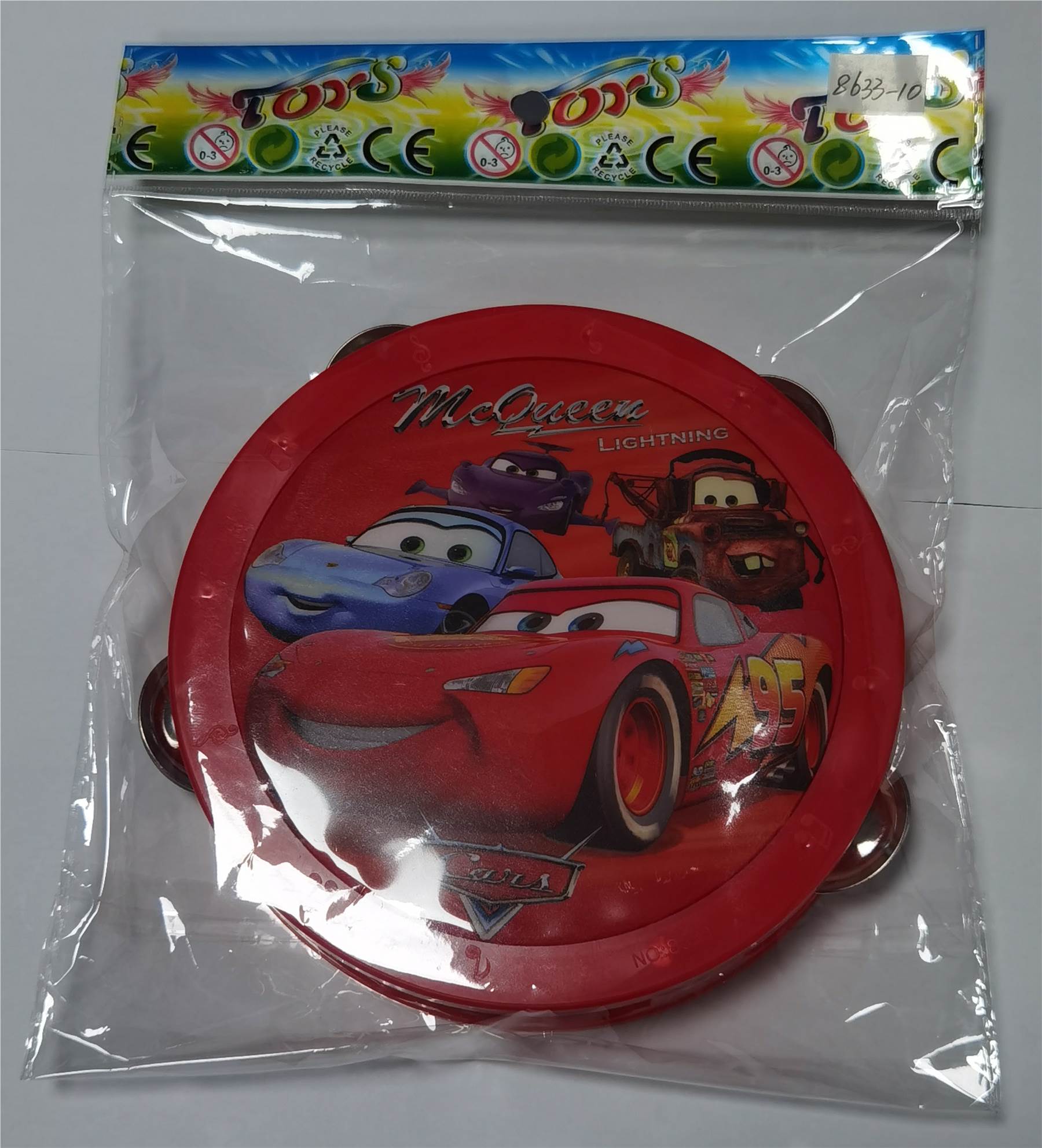 Бубен «Тачки» Car Story Tambourine оптом