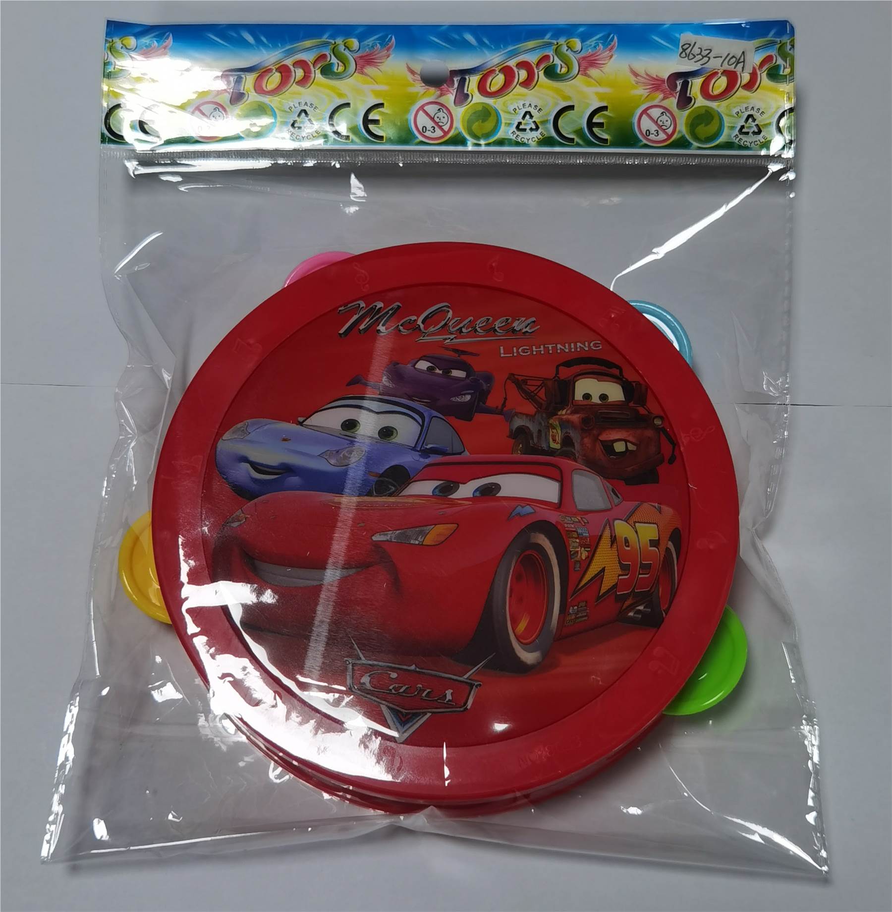 Бубен «Тачки» Car Story Tambourine оптом