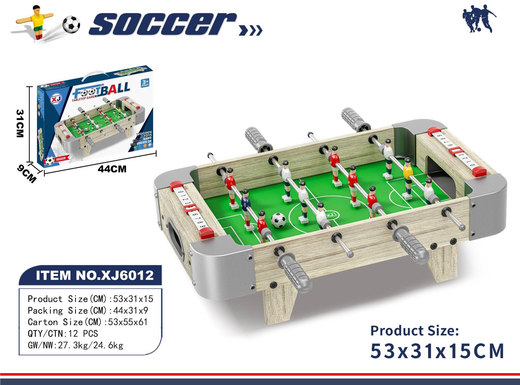 Настольный футбол Football table оптом