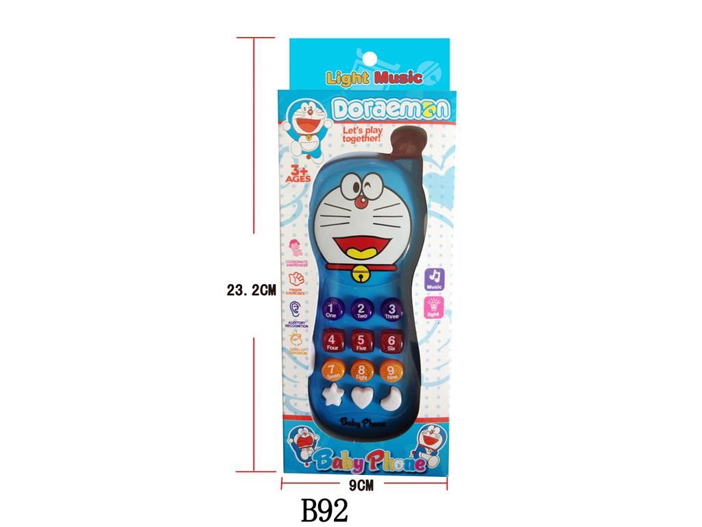 Мобильный телефон Doraemon с 12 кнопками