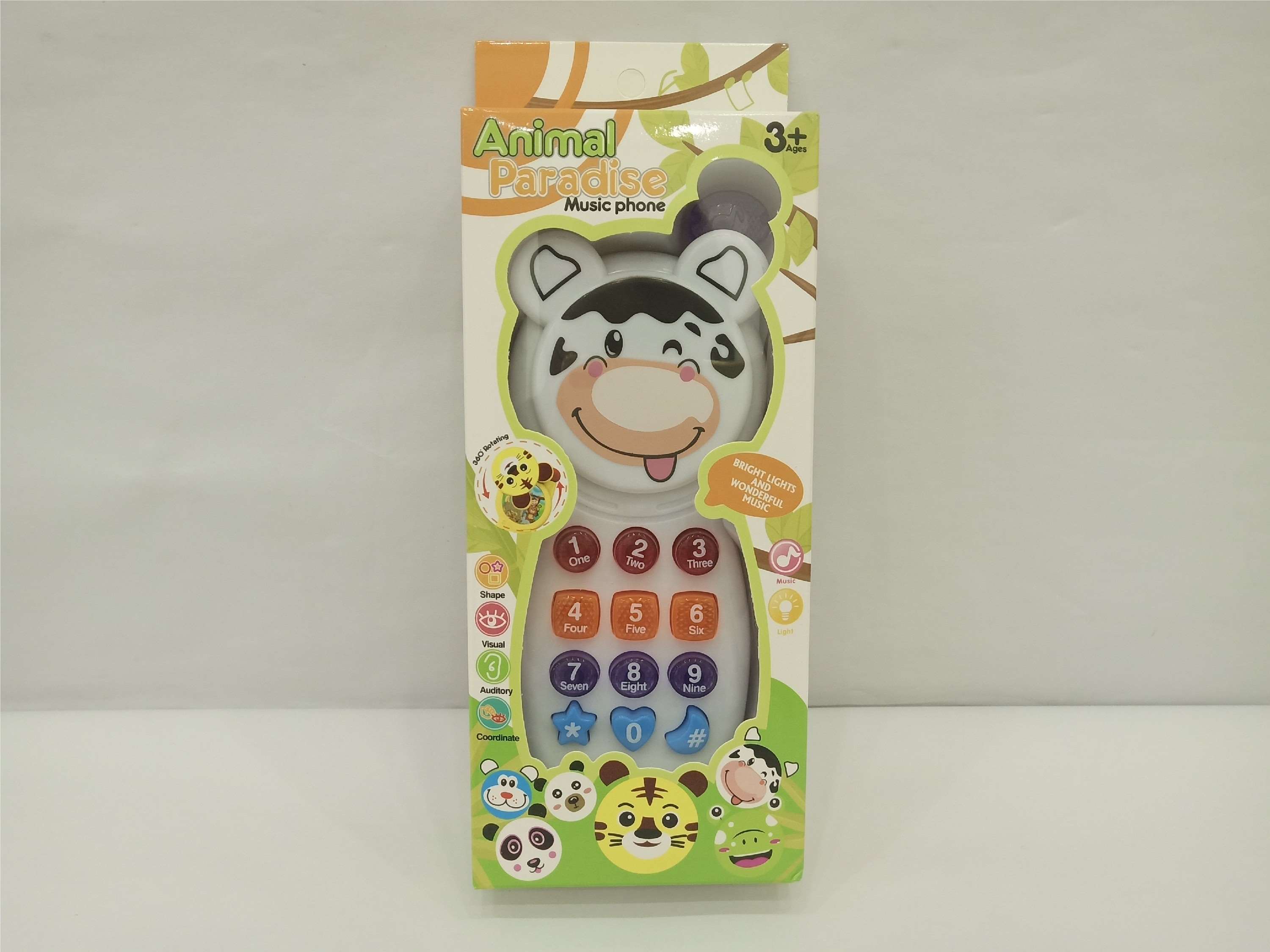 Игрушечный телефон "Корова"