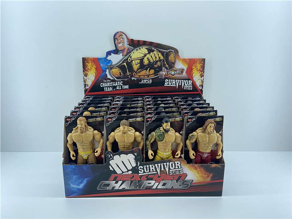 Набор фигурок борцов Wrestlers (24 шт.)