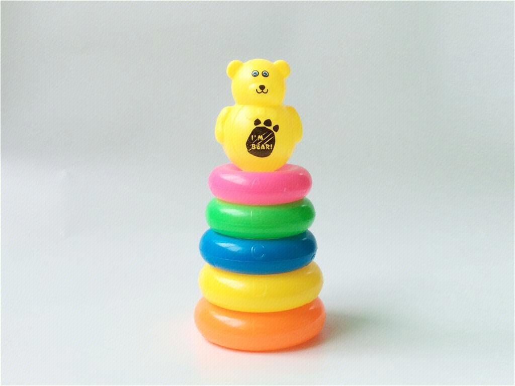 Радужный медведь с кольцами (Rainbow Ring Bear)