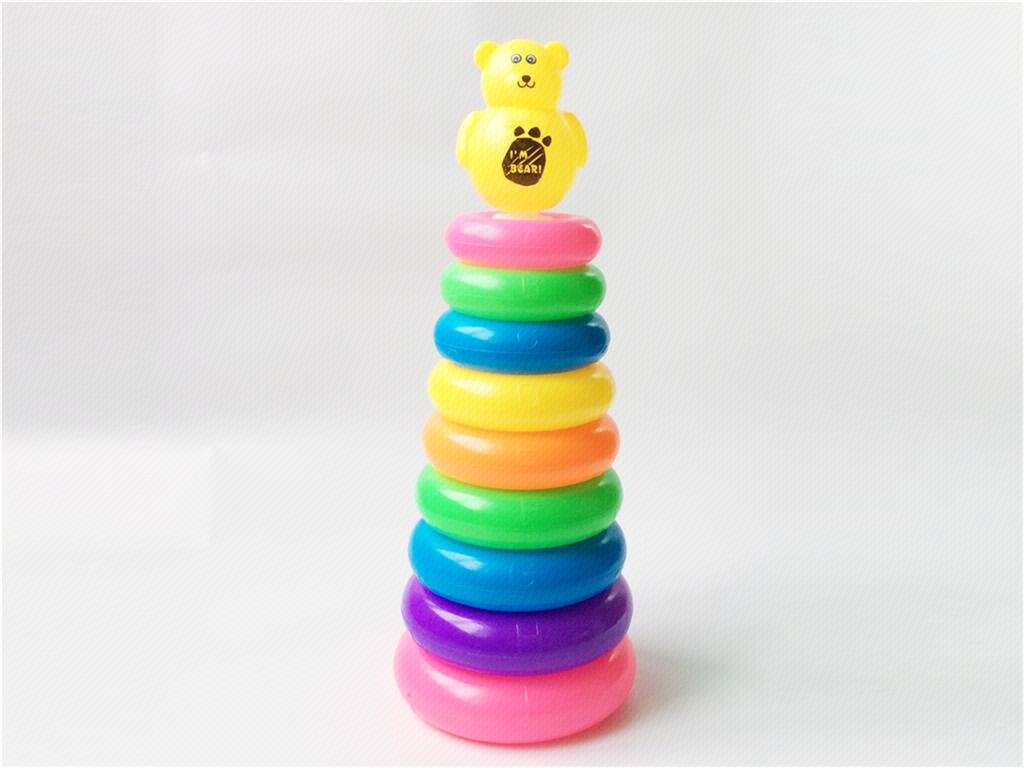 Радужный медвежонок с кольцами (Rainbow Ring Bear)