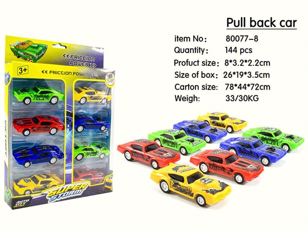 Инерционная машинка "Return racing car"