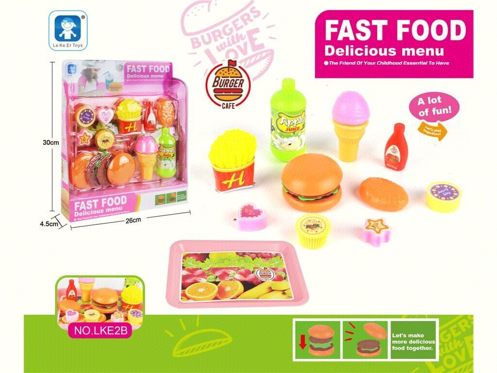 Игровой набор "McDonald's Food Collection" для сюжетно-ролевых игр