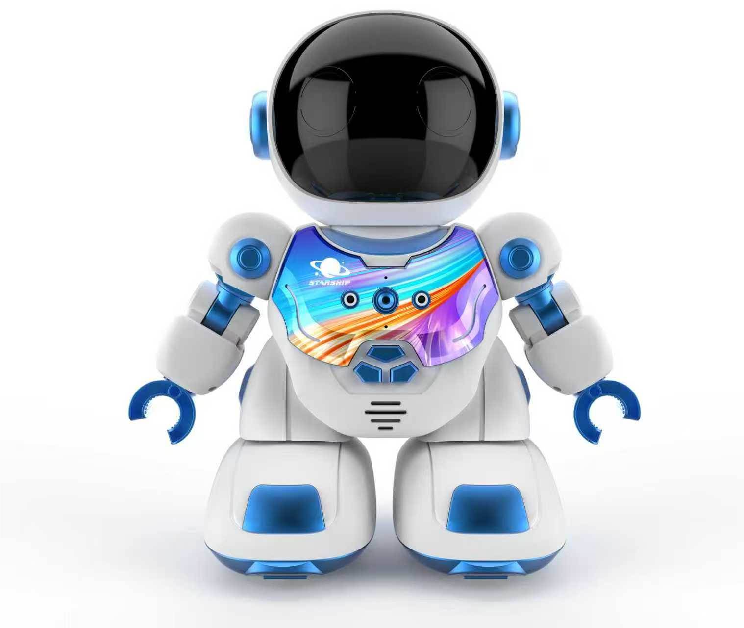 Интерактивный робот с двумя пультами управления и AI