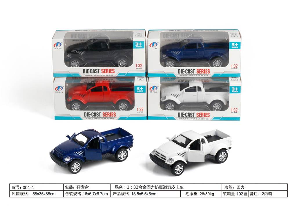 Металлическая модель пикапа Dodge 1:32