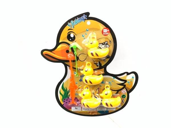Игра "Рыбалка": удочка и 4 утенка