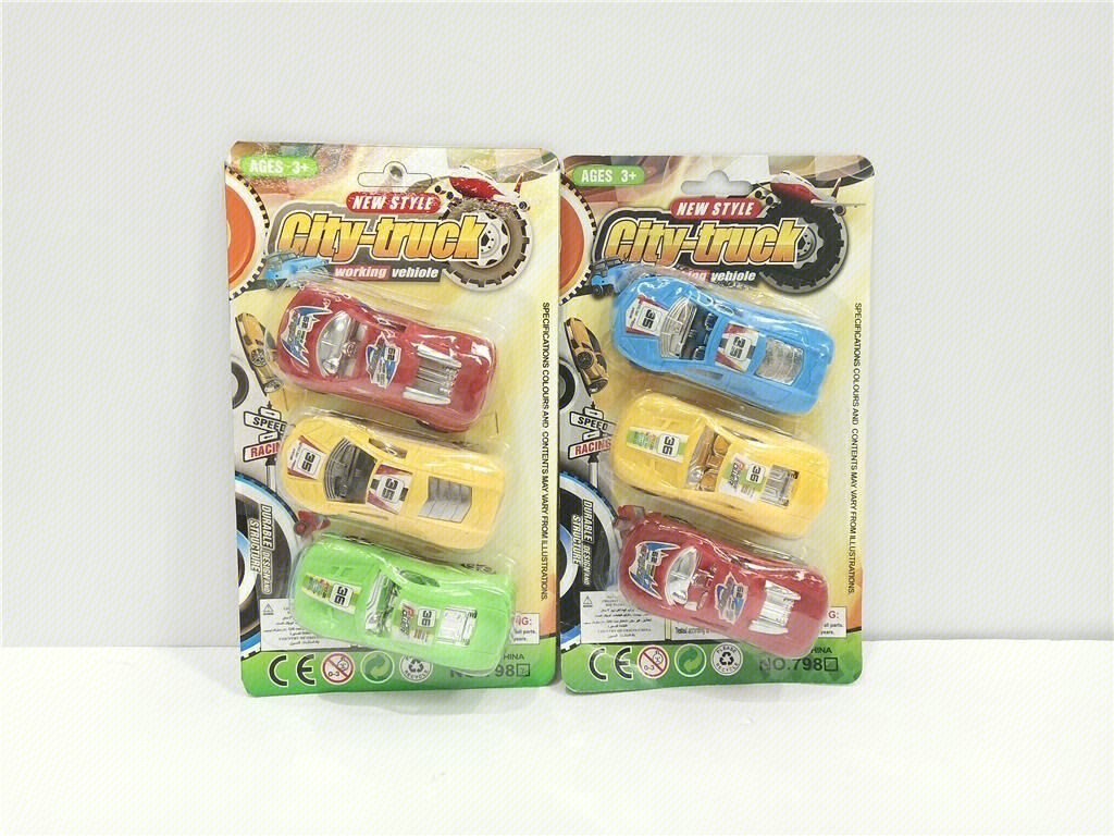 Инерционные машинки в наборе "Back-Force Car kit"