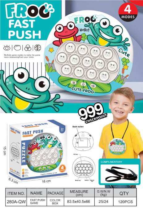 Развивающая игра-головоломка Frog Speed Push
