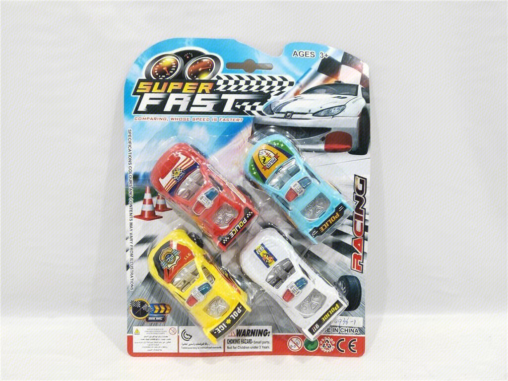 Инерционная полицейская машинка "Хуэйли"