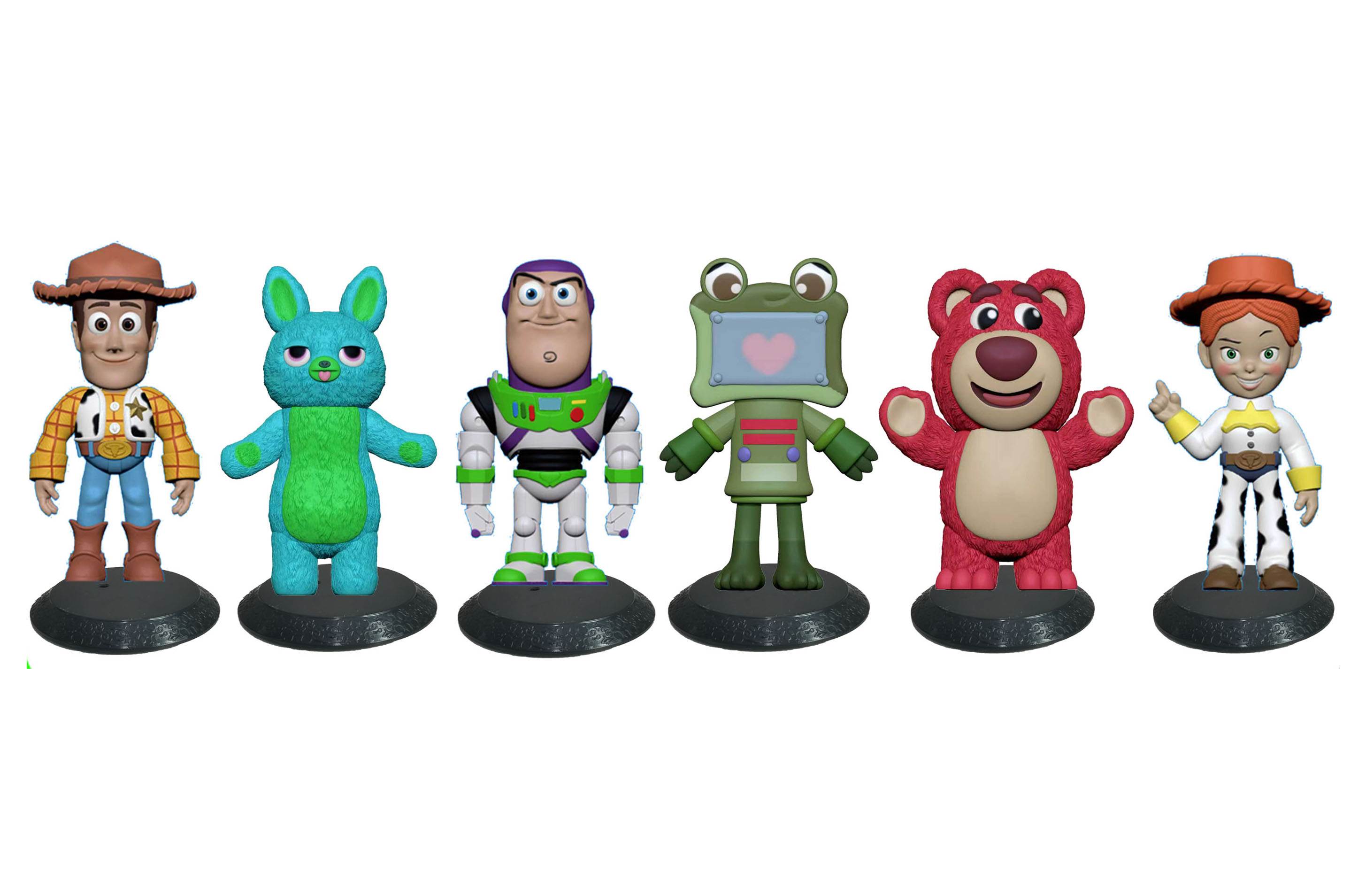 Фигурки Toy Story 5 Q-version, 11 см, 6 видов