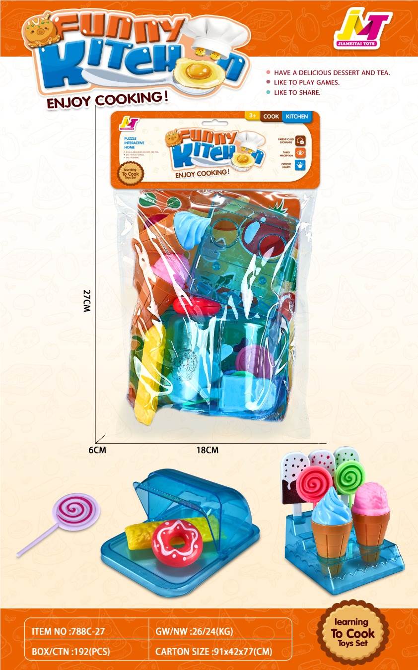 Игровой набор "Десерты" (12 предметов)