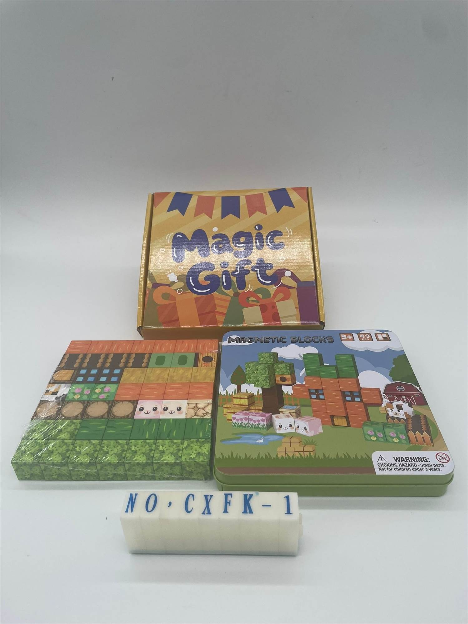 Развивающая игра "Морковки в железной коробке", 49 деталей
