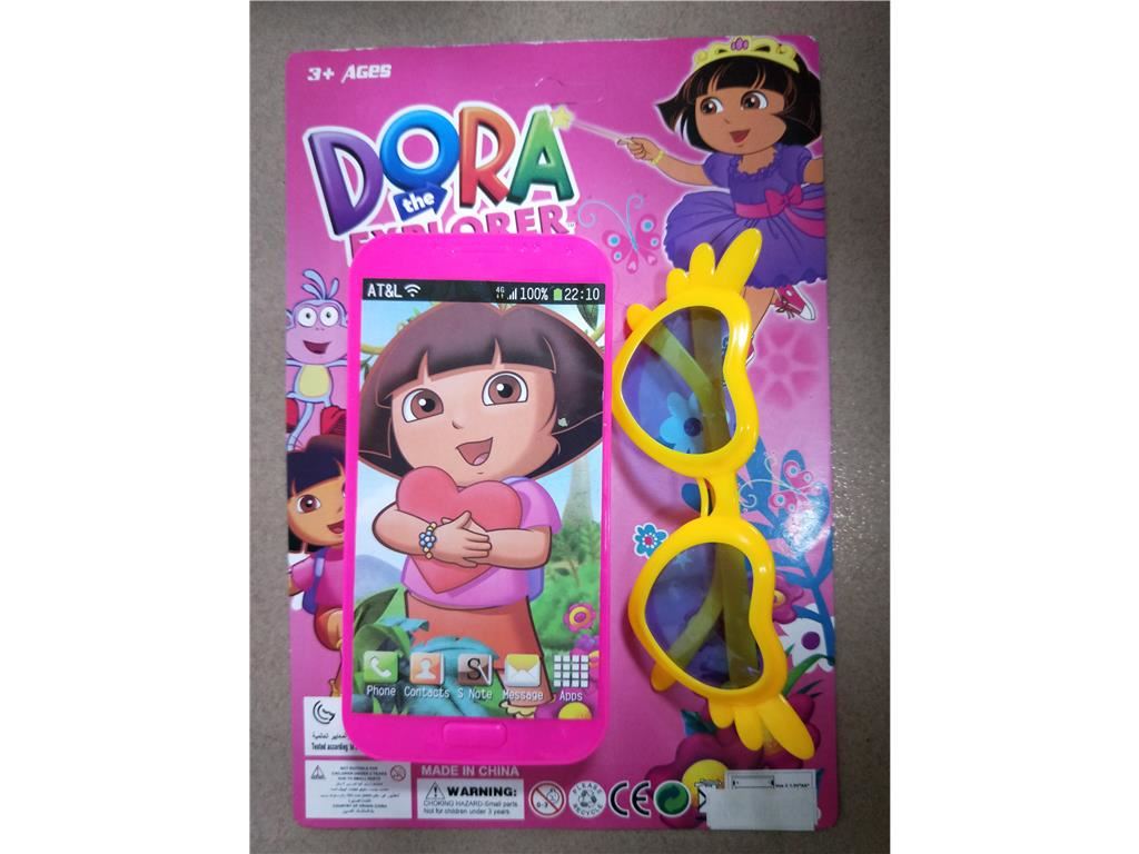Мобильный телефон Dora с очками, игрушка