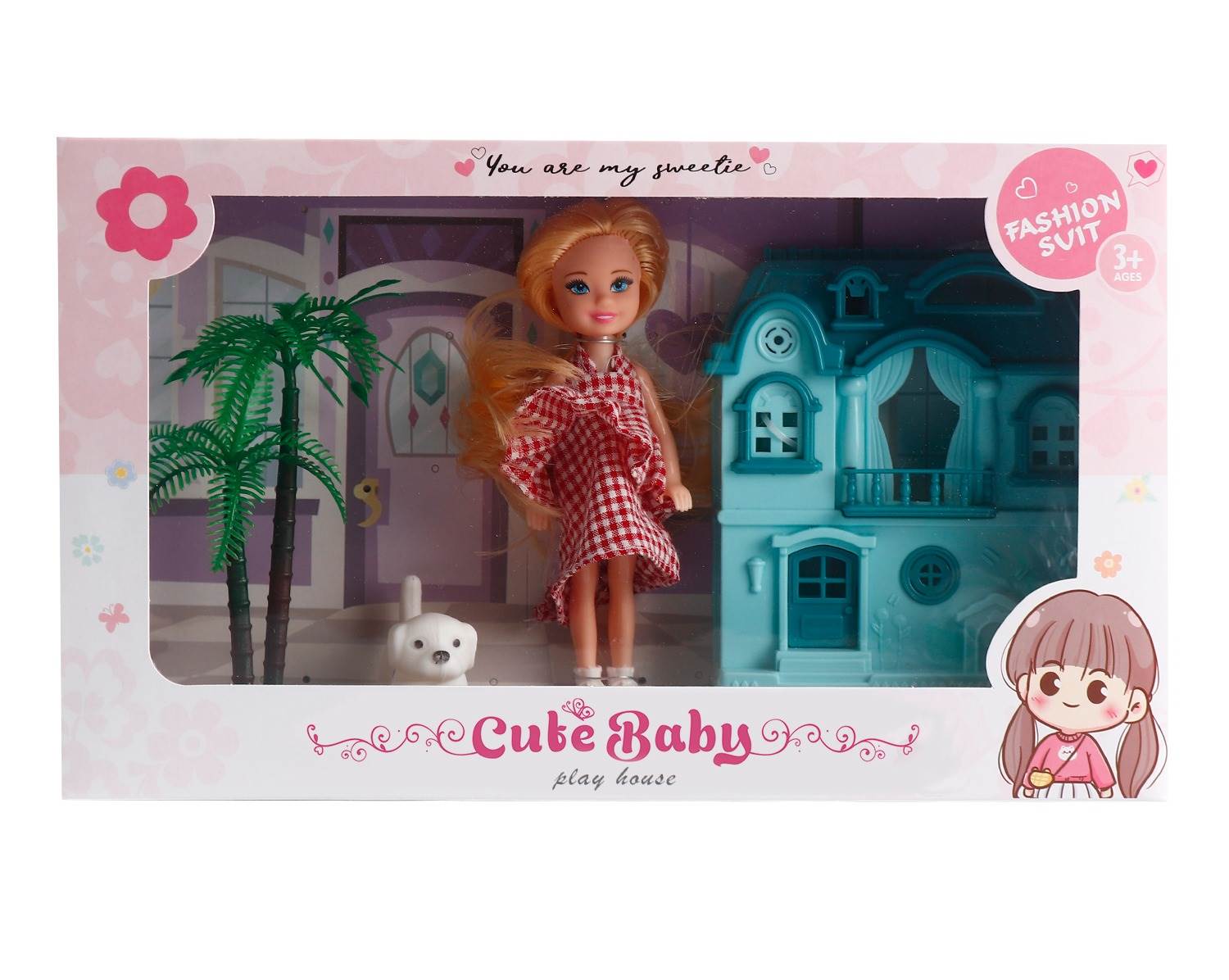 Кукла-пупс 5 дюймов в наборе