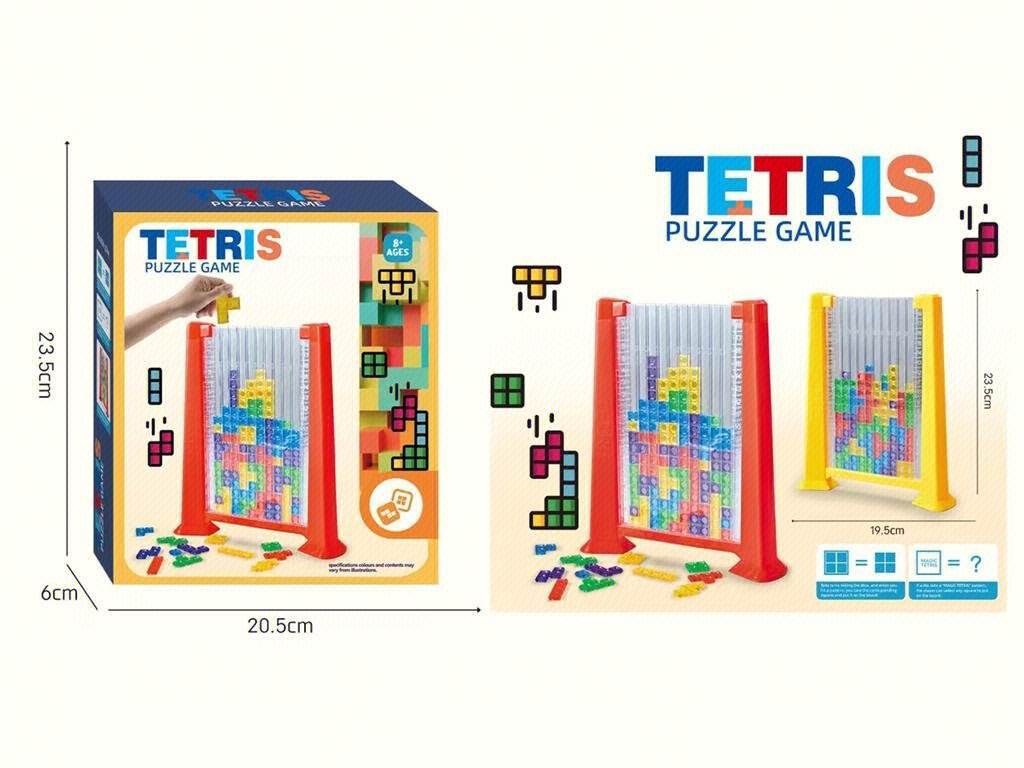 Тетрис-конструктор: блоки для складывания, настольная игра