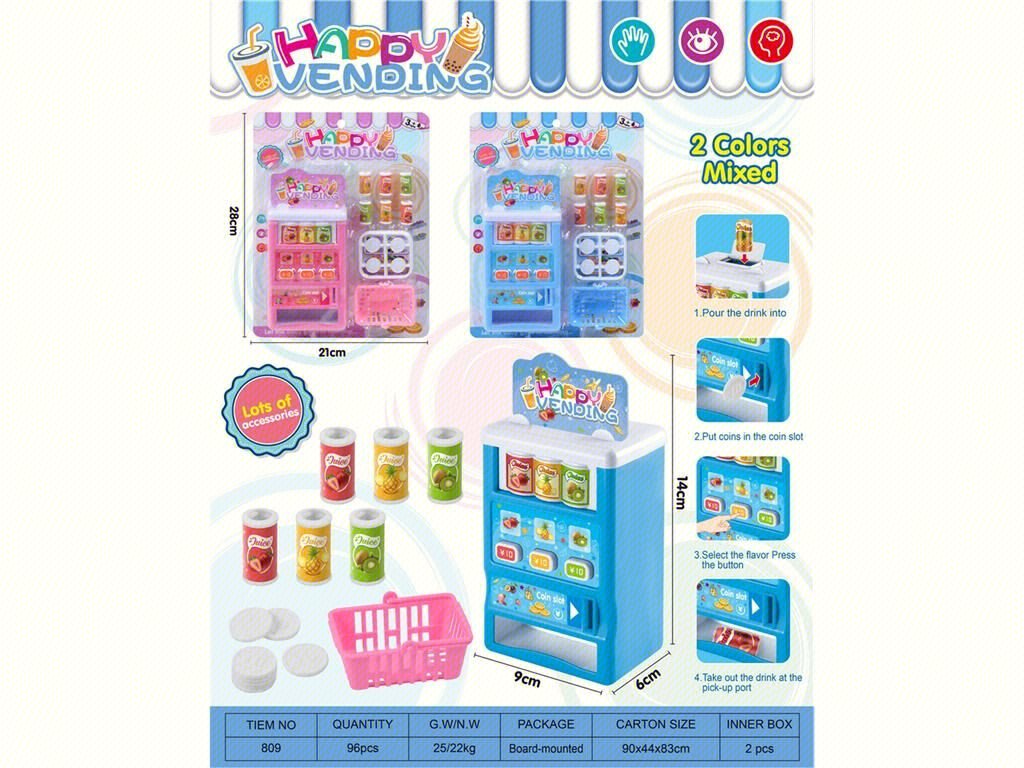 Игровой автомат для сюжетно-ролевых игр, 2 цвета