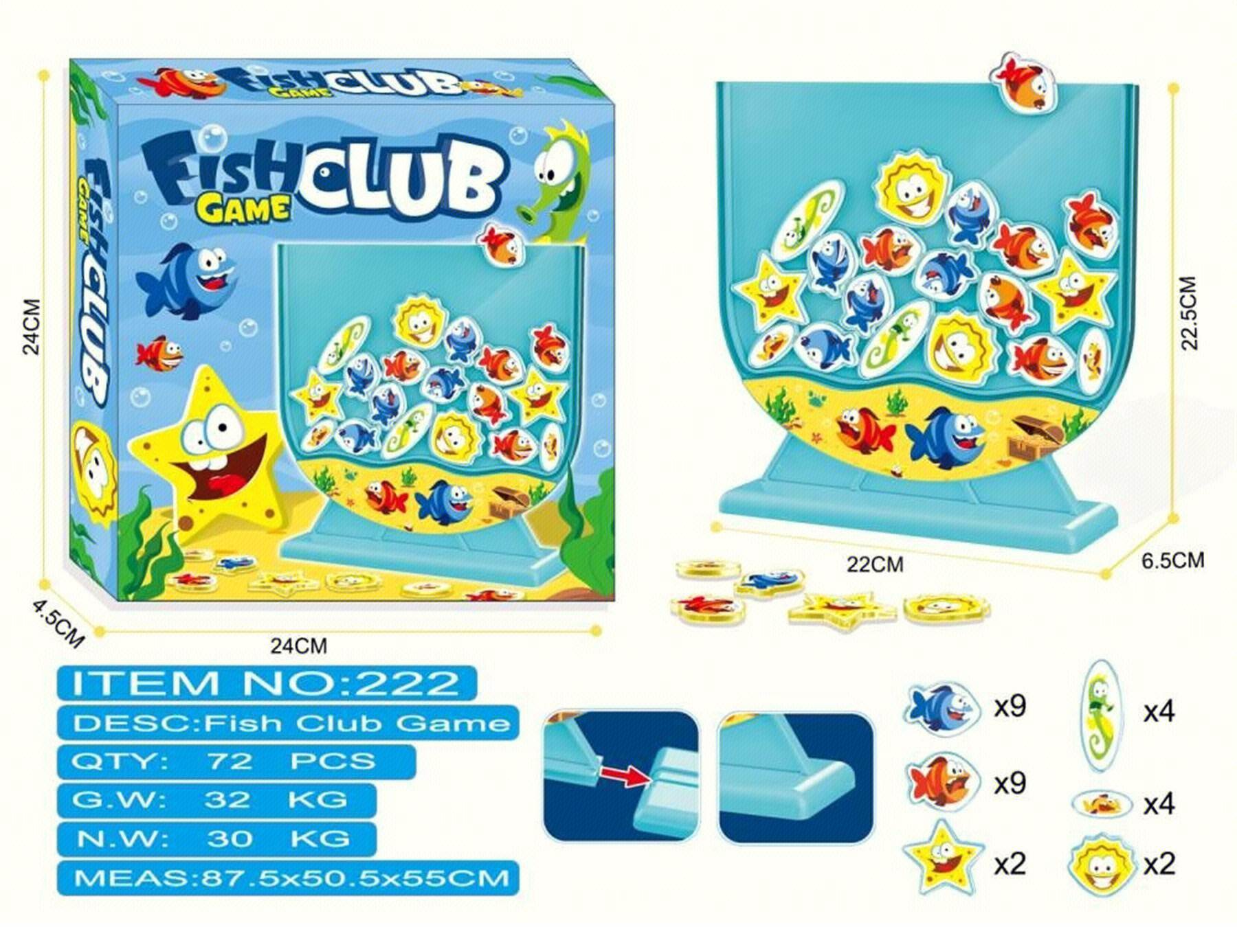 Настольная игра FISH CLUB (斗鱼俱乐部)