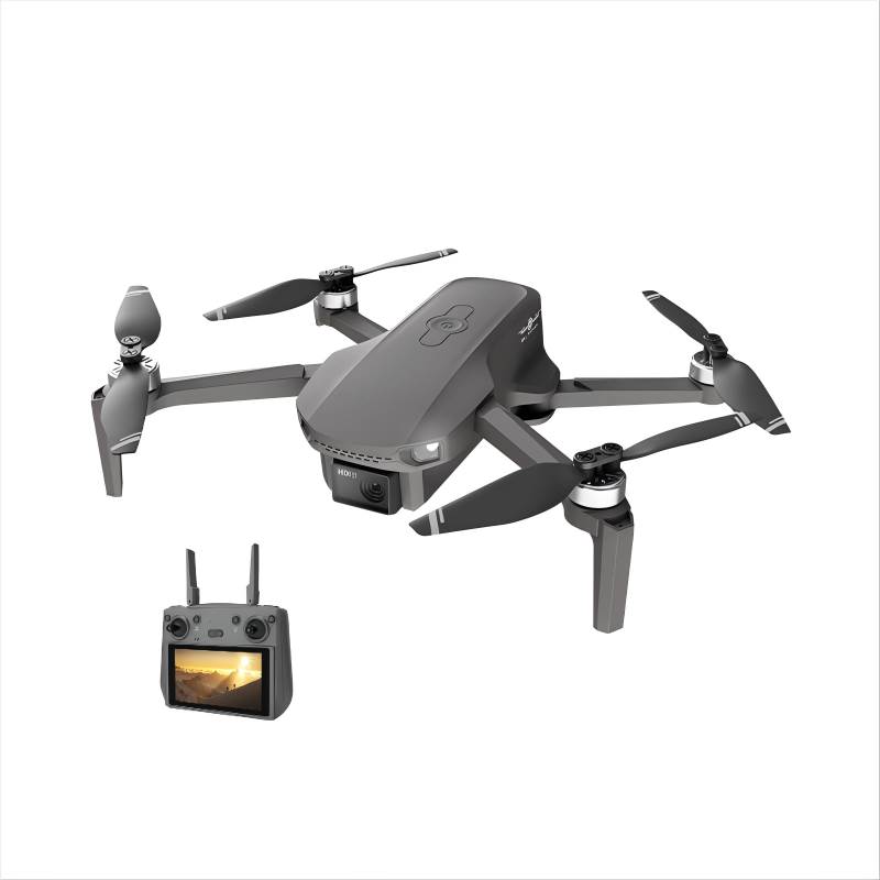 Квадрокоптер с GPS и HD экраном, складной
