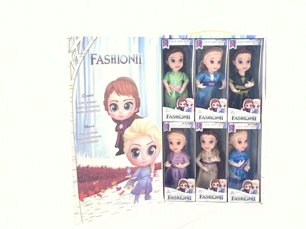 Куклы Disney Princess 6 дюймов, 6 шт. в дисплей-боксе