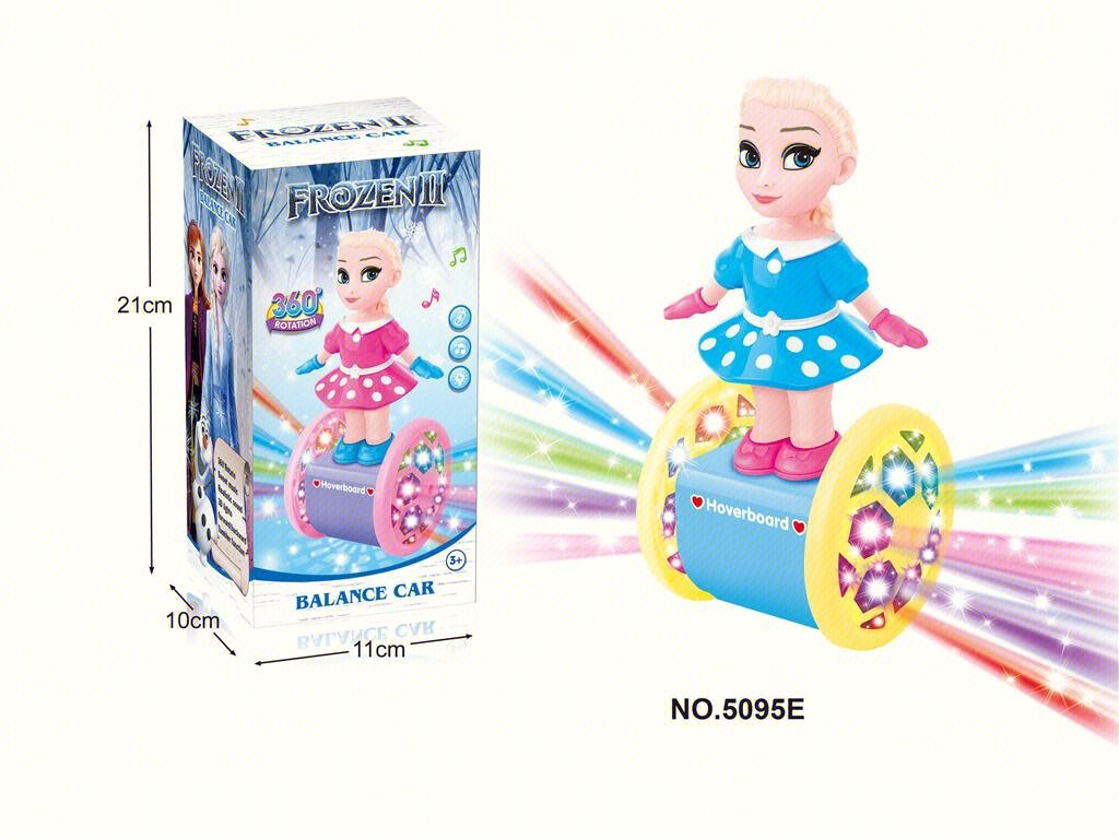 Вращающаяся неваляшка "Снежная Королева"