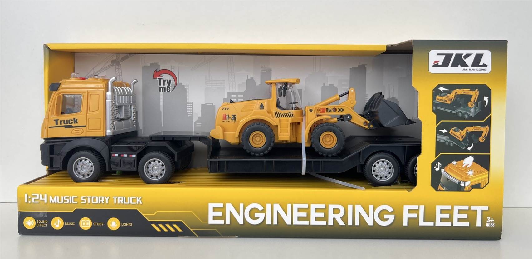 Инженерный трейлер JKL Toys оптом