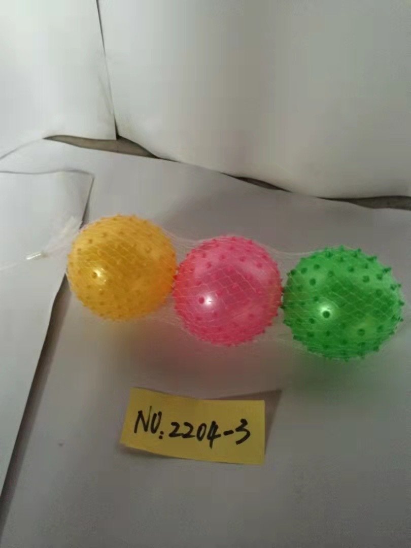 Мяч массажный детский 10 см, ПВХ, надувной