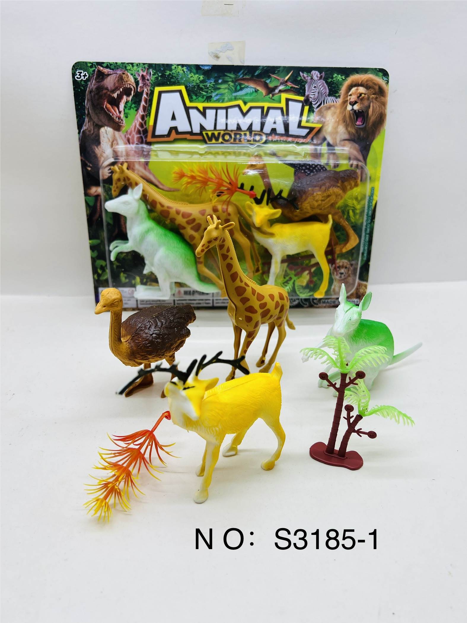 Игровой набор "Животные" на блистере, 384 шт/коробка