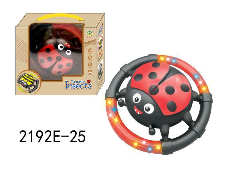 Интерактивная игрушка Божья коровка с рулем