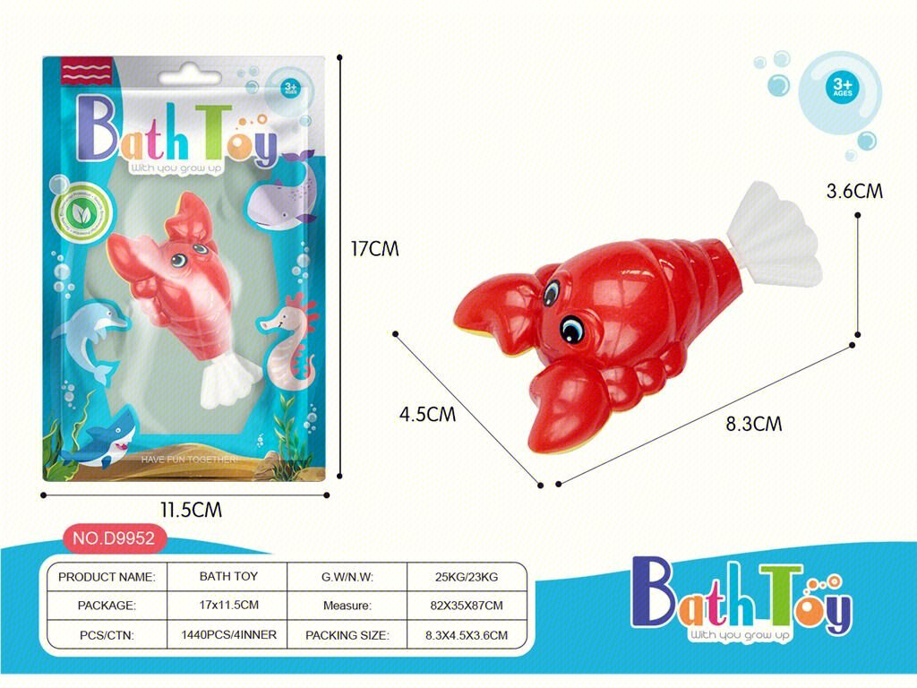 Игрушка для ванной Плавающий Омар