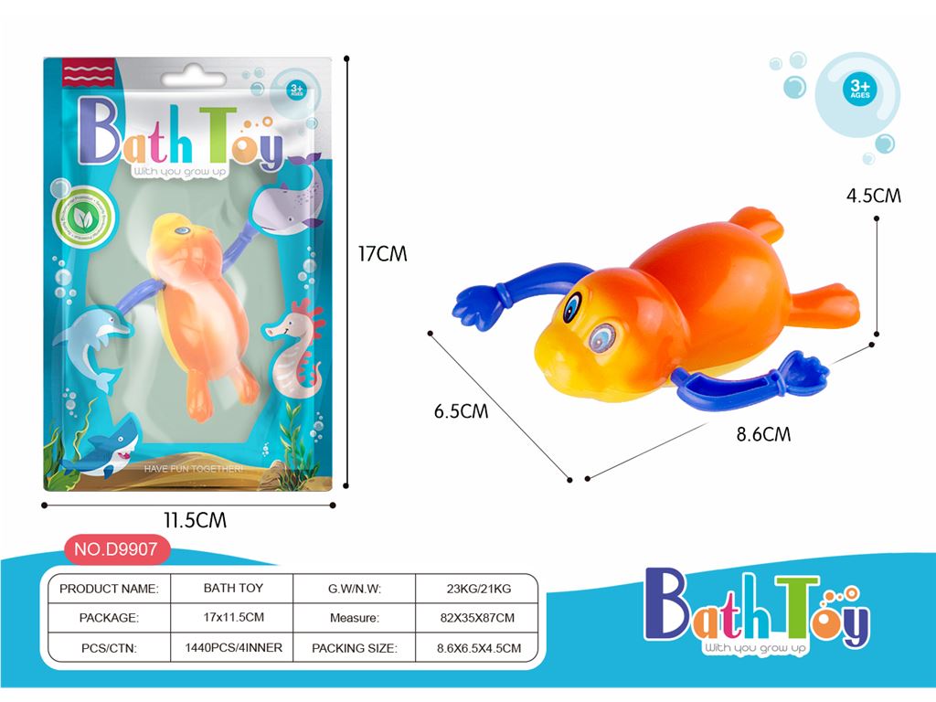Игрушка для ванной Морской котик, заводной