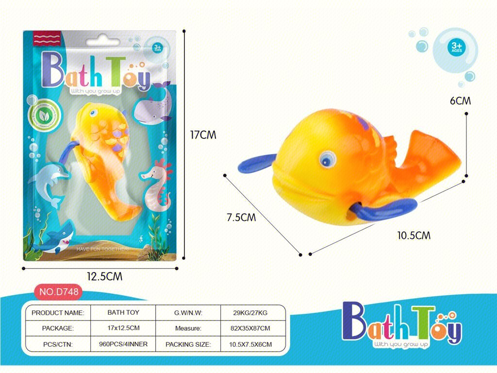 Игрушка для ванной "Плавающий карп"