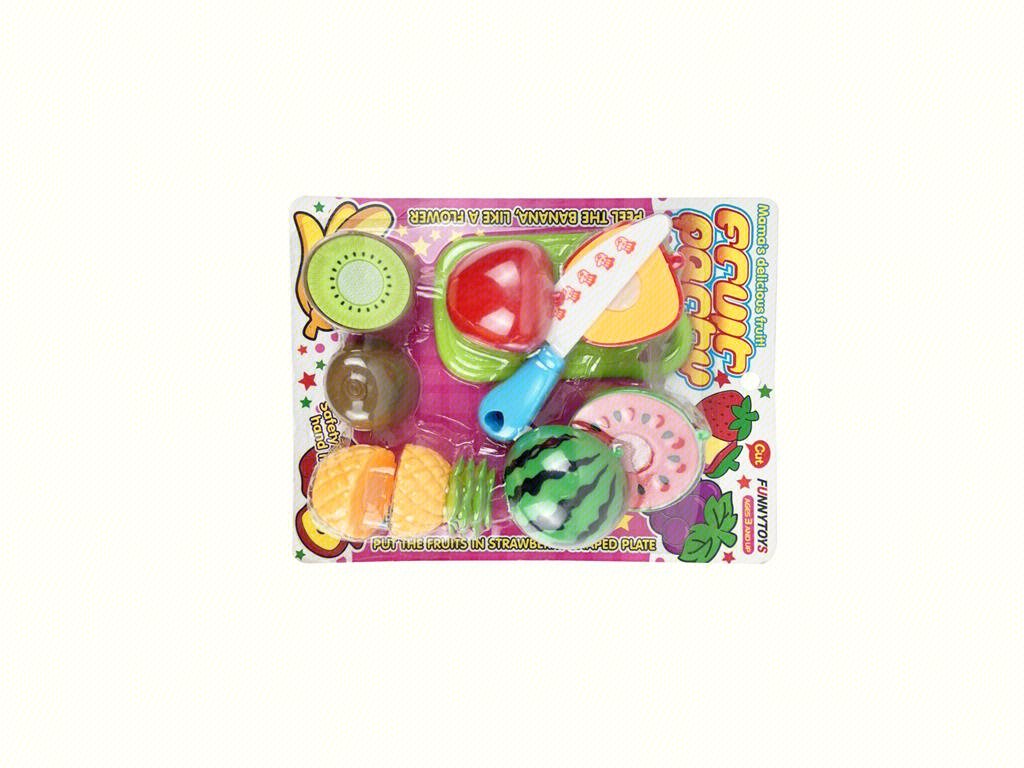 Игровой набор фруктов "Разрезай и играй", 6 предметов