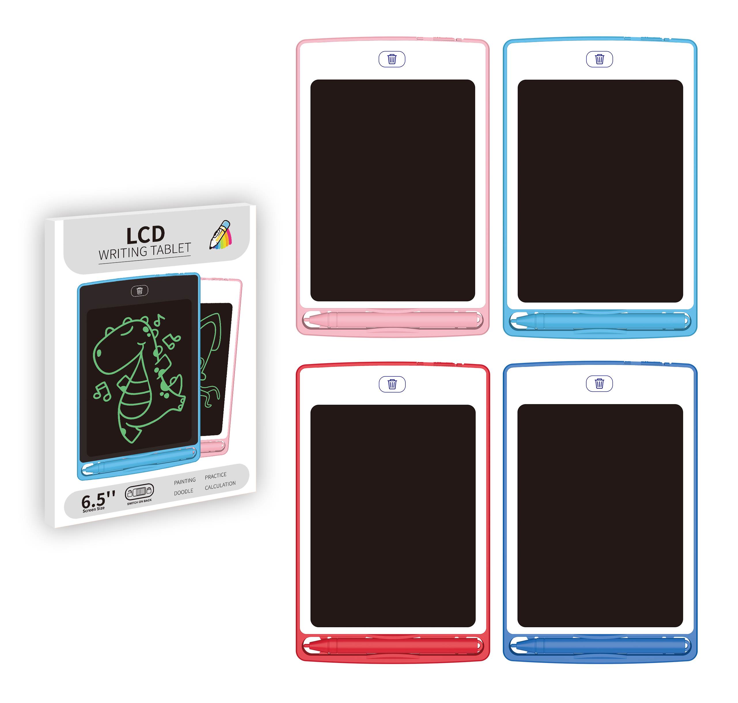 LCD планшет для рисования 6.5", белый