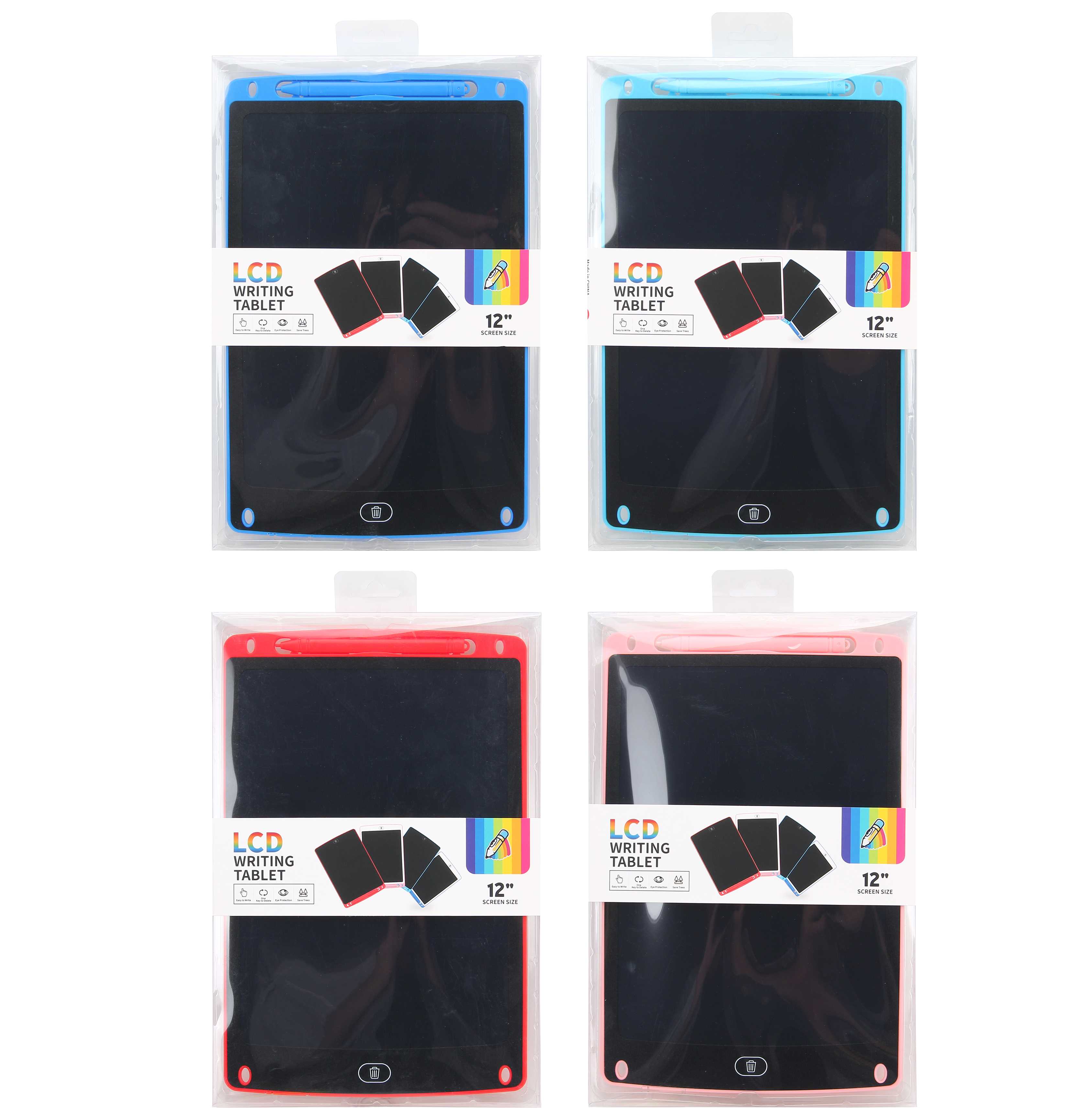 12-дюймовый LCD планшет для рисования, цветной экран