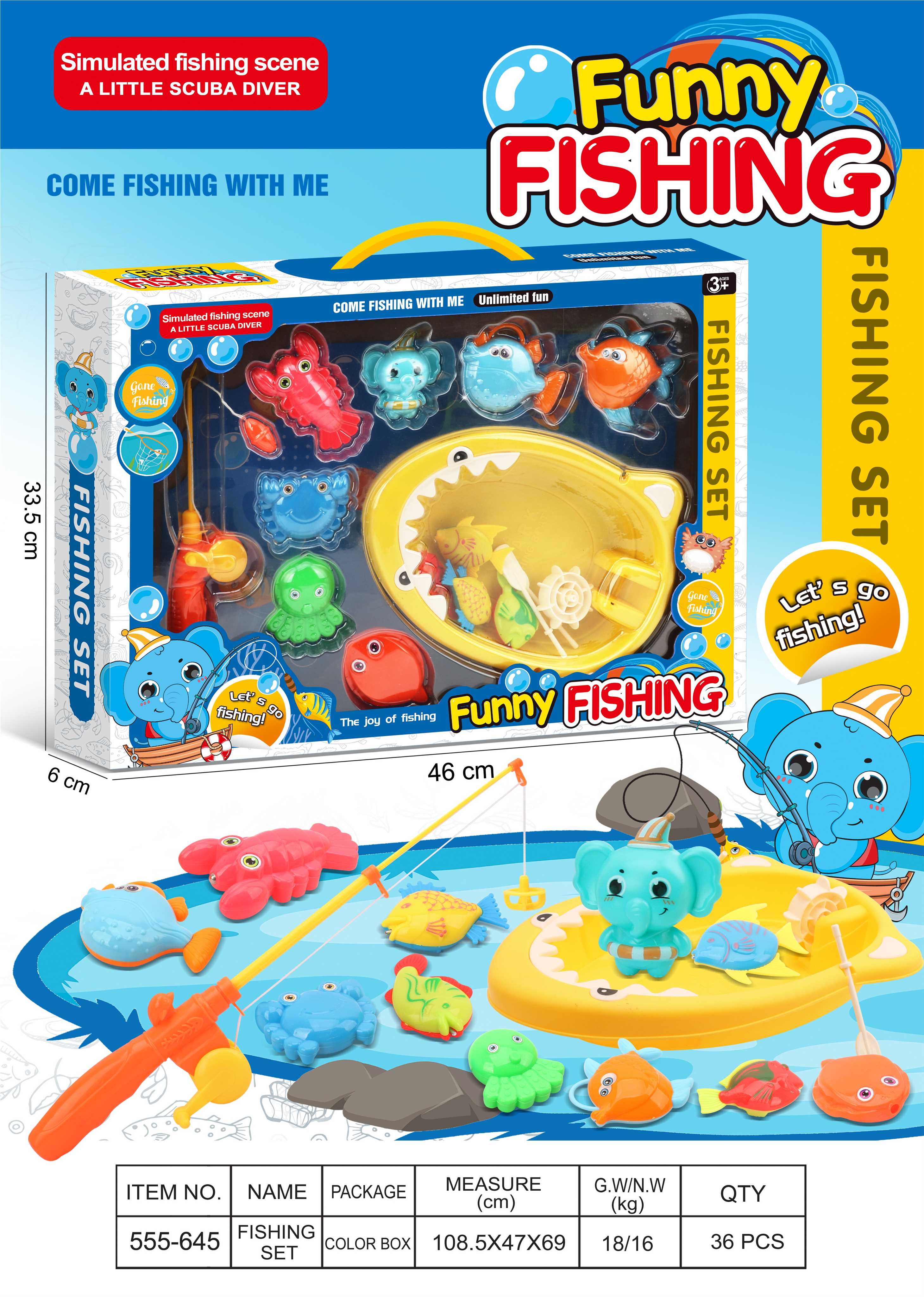 Игровой набор для рыбалки "Акула"