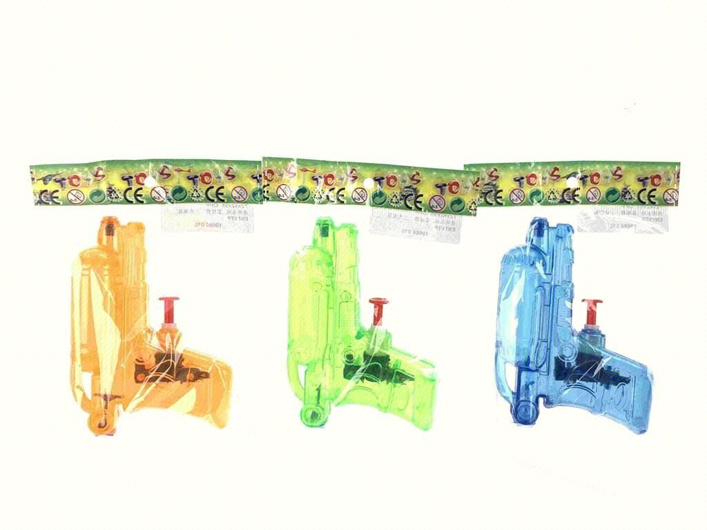 Мини-водяной пистолет прозрачный