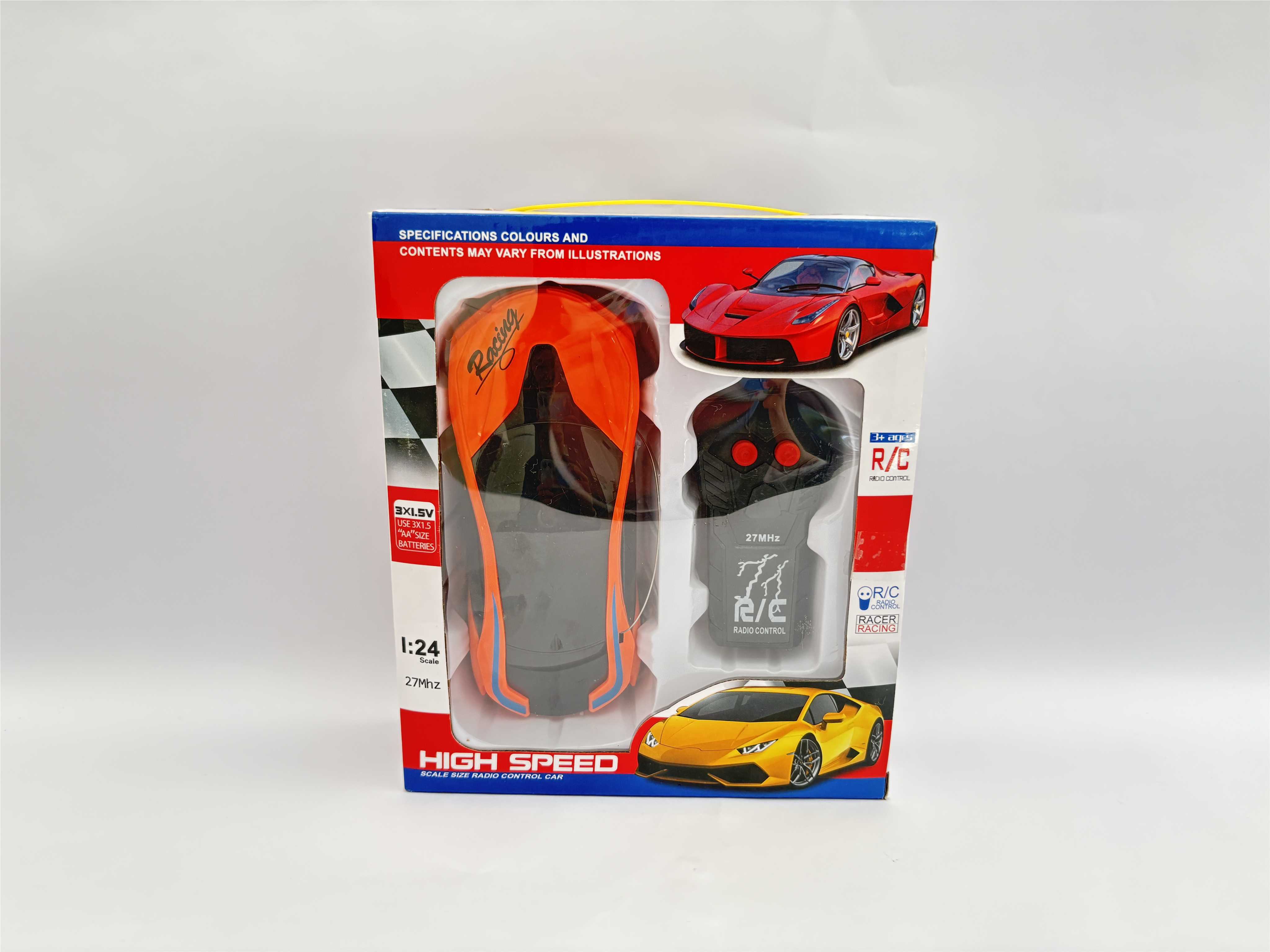 Радиоуправляемая машинка Ferrari с 3D подсветкой