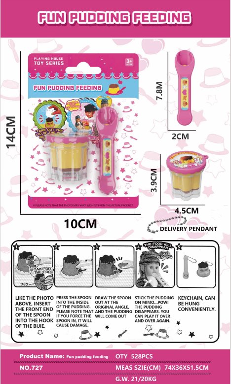 Игрушечный Пудинг для Кормления, сюжетно-ролевая игра