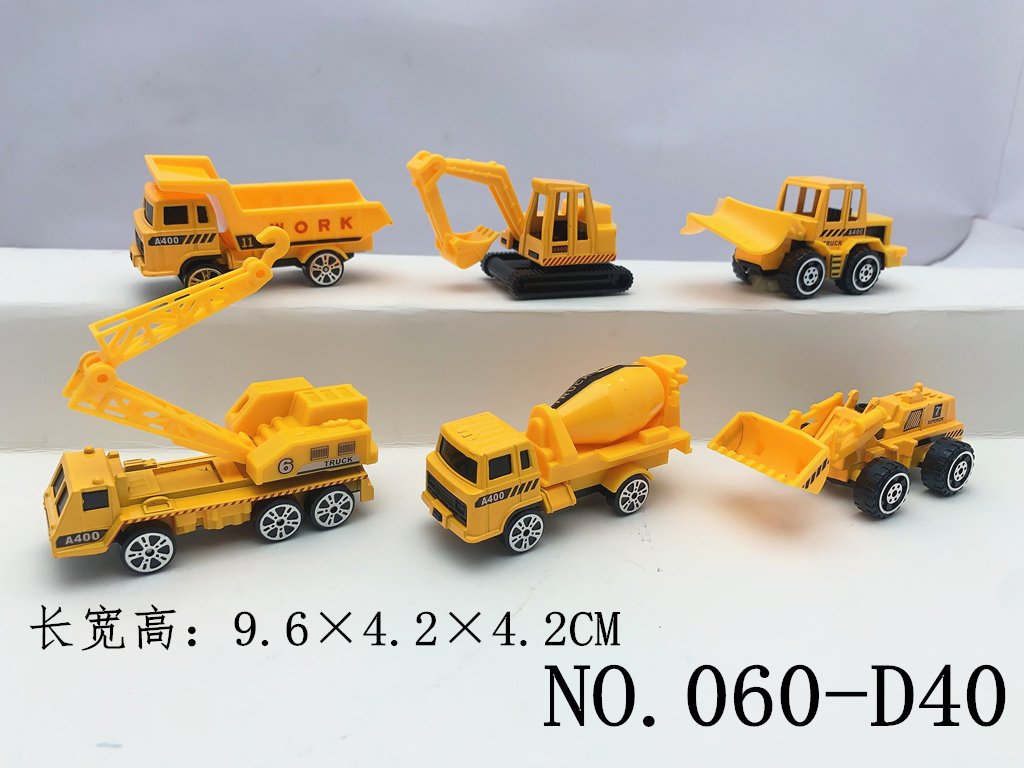 Металлическая строительная техника 1:64