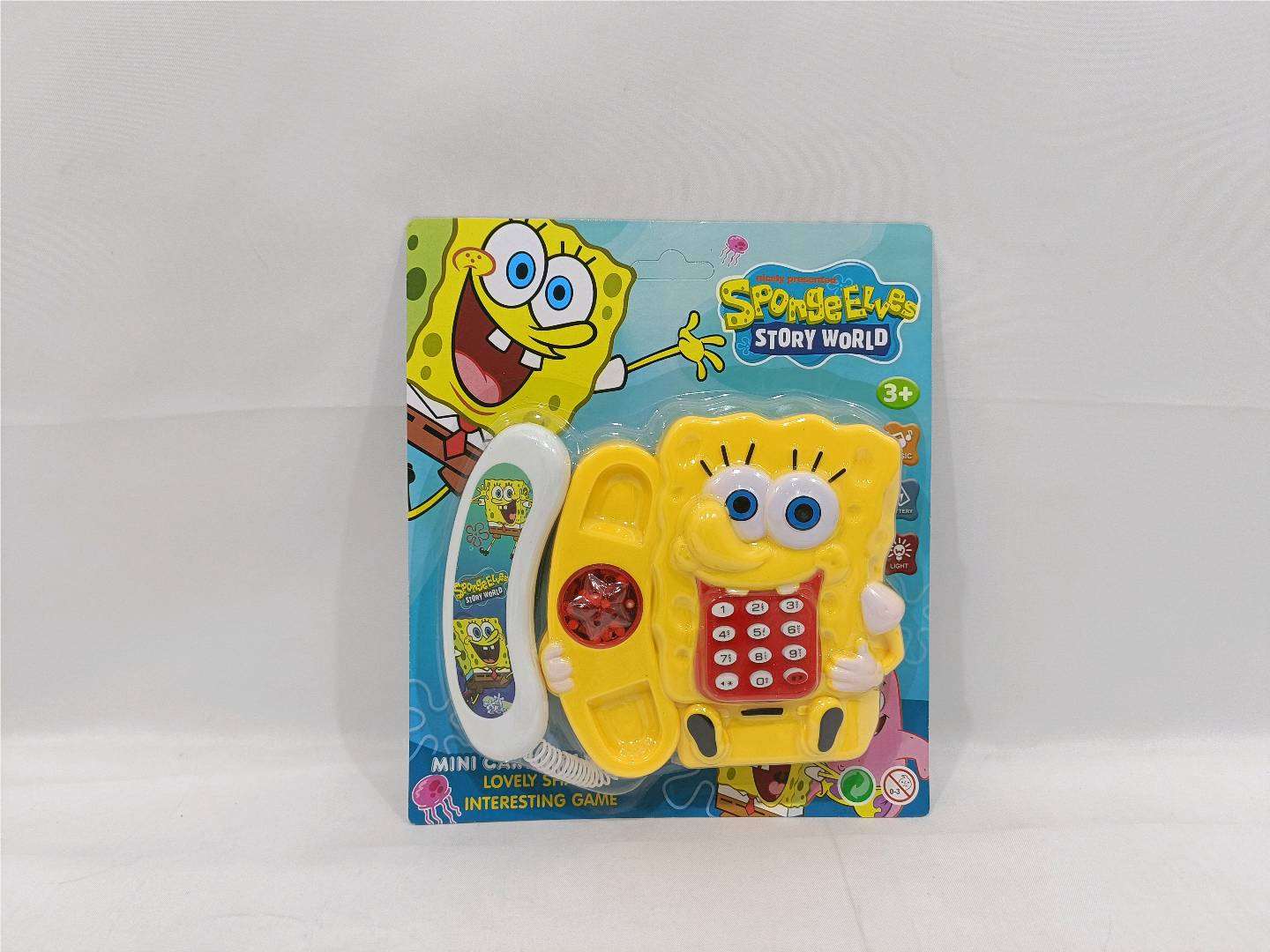 Музыкальный телефон SpongeBob для детей