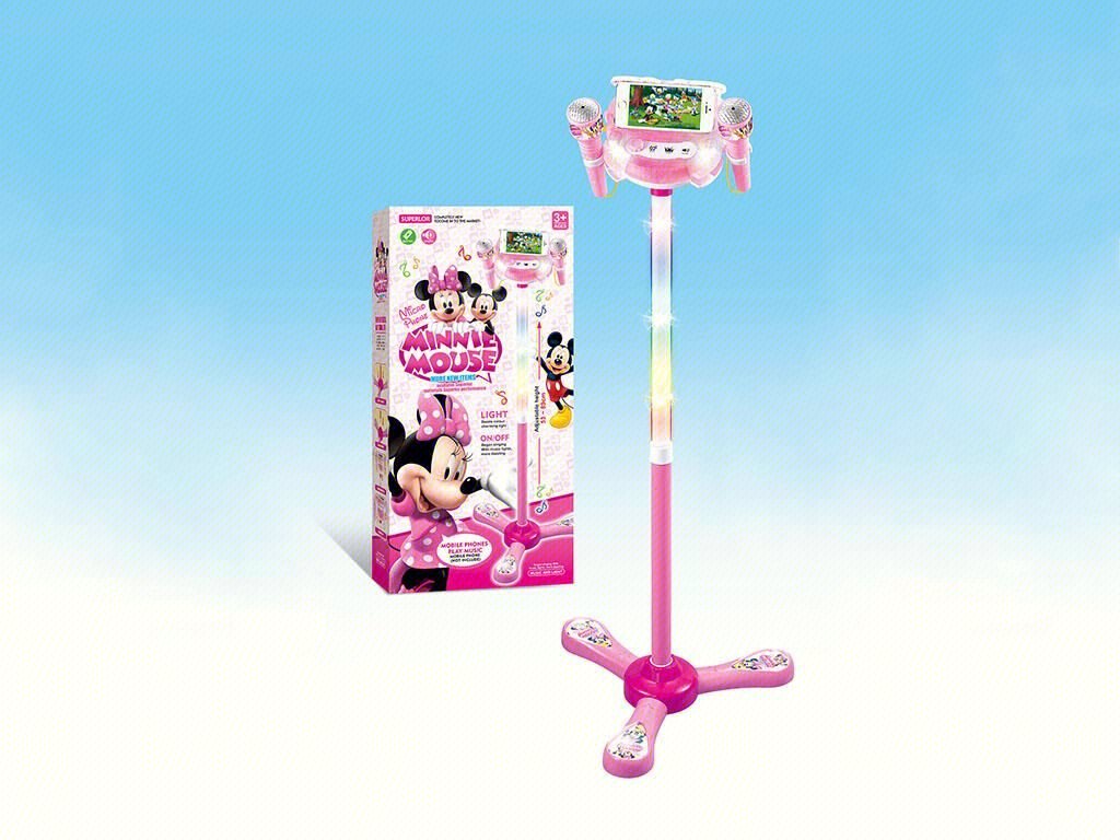 Караоке Микрофон Minnie Mouse с сенсорным управлением