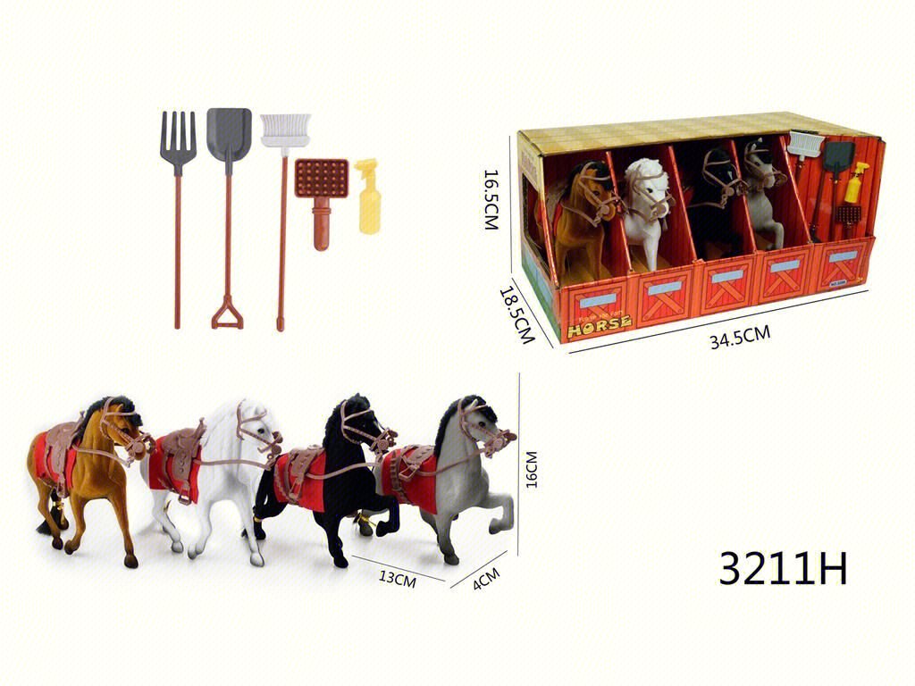 Куклы Four Stable в дисплейной коробке, 6 шт/кор