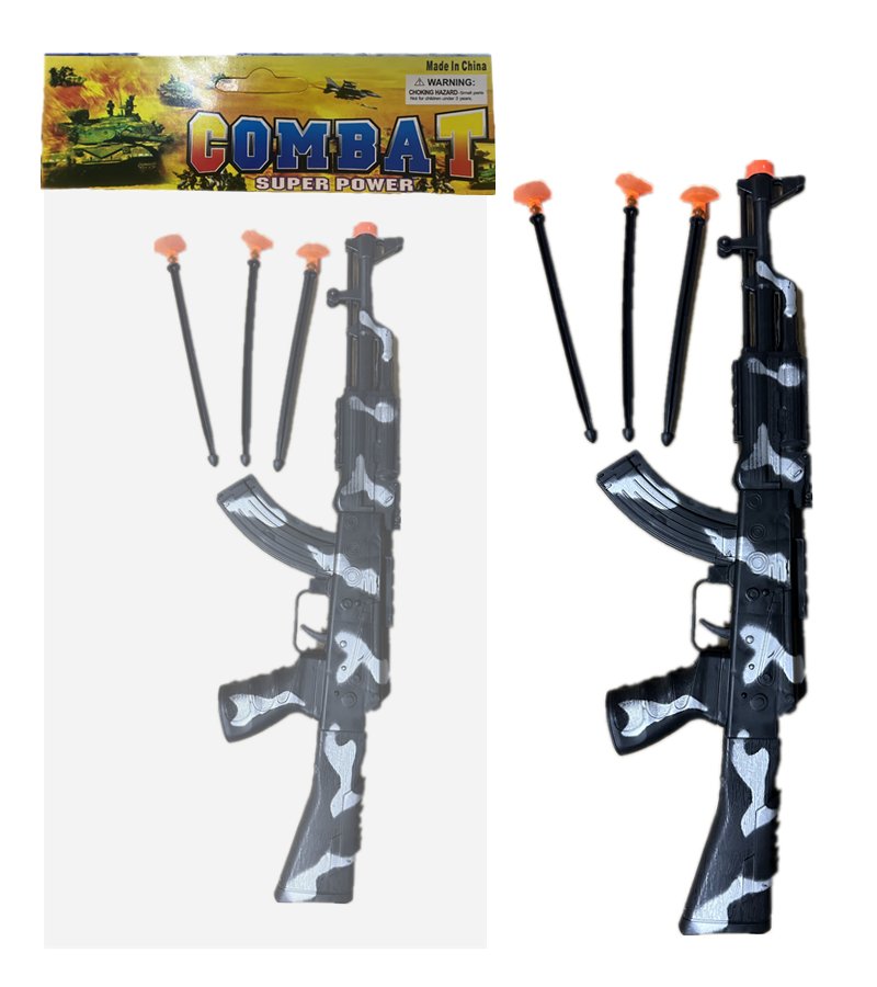 Игрушечный автомат AK-47 с мягкими пулями, камуфляж